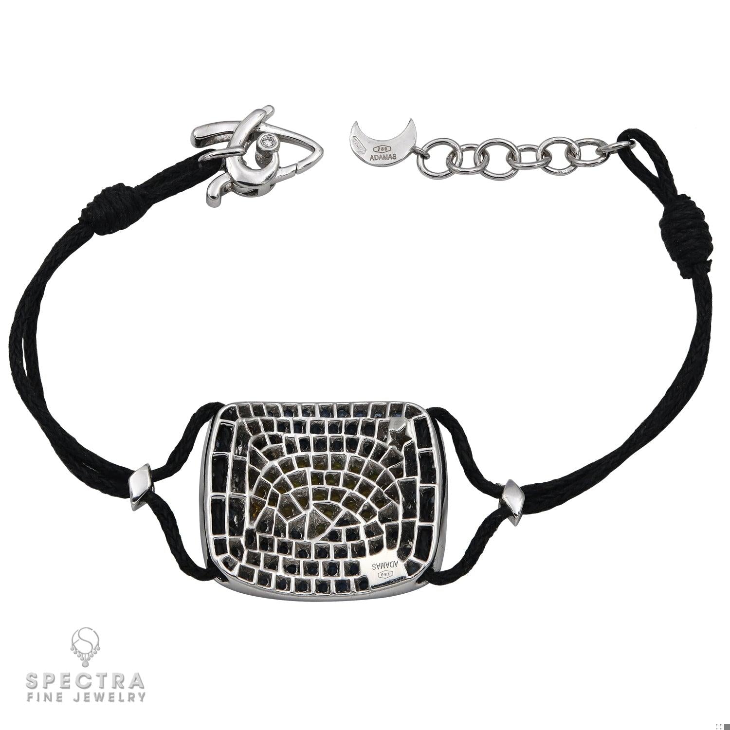 Adamas Sapphire & Diamond Bracelet – Signed Contemporary