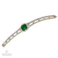 Vassort Vintage Emerald Diamond Bracelet
