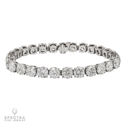 27.58 cts. Diamond Tennis Bracelet by Spectra Fine Jewelry