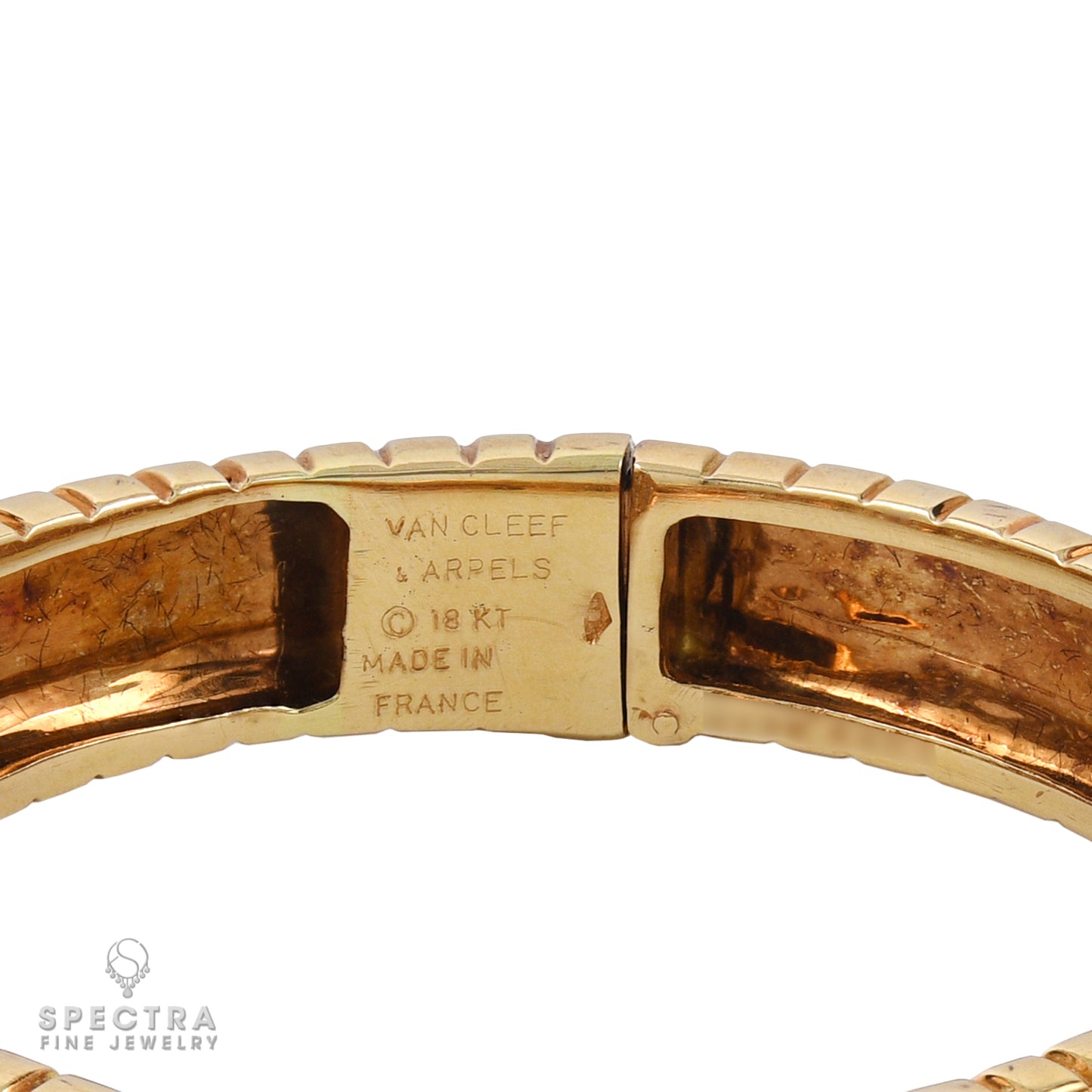 Van Cleef & Arpels Vintage Diamond Gold Bracelet