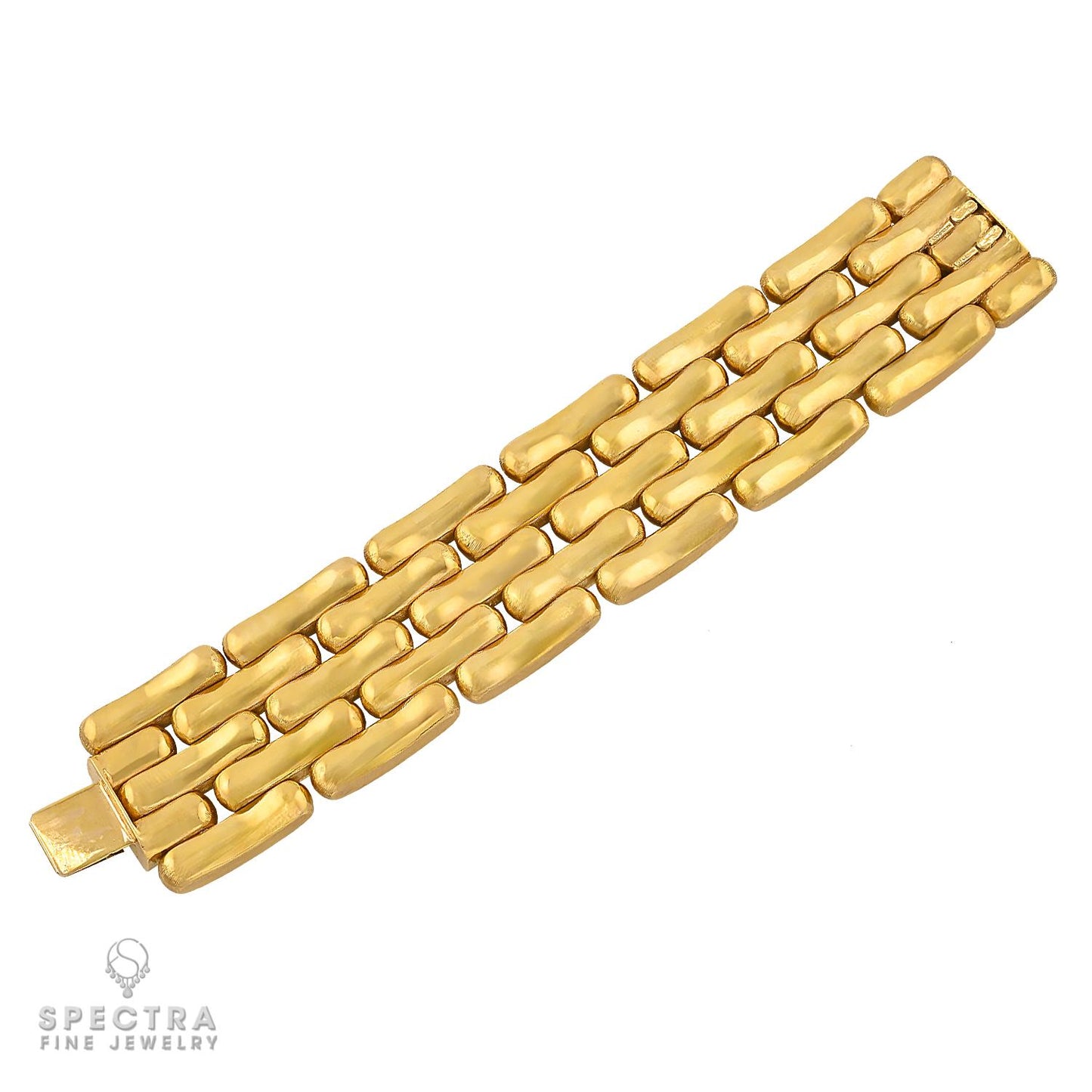 Nicolis Cola 5-Row Link Bracelet in 18k Yellow Gold