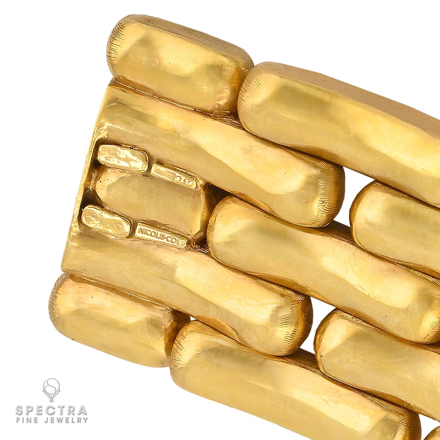 Nicolis Cola 5-Row Link Bracelet in 18k Yellow Gold