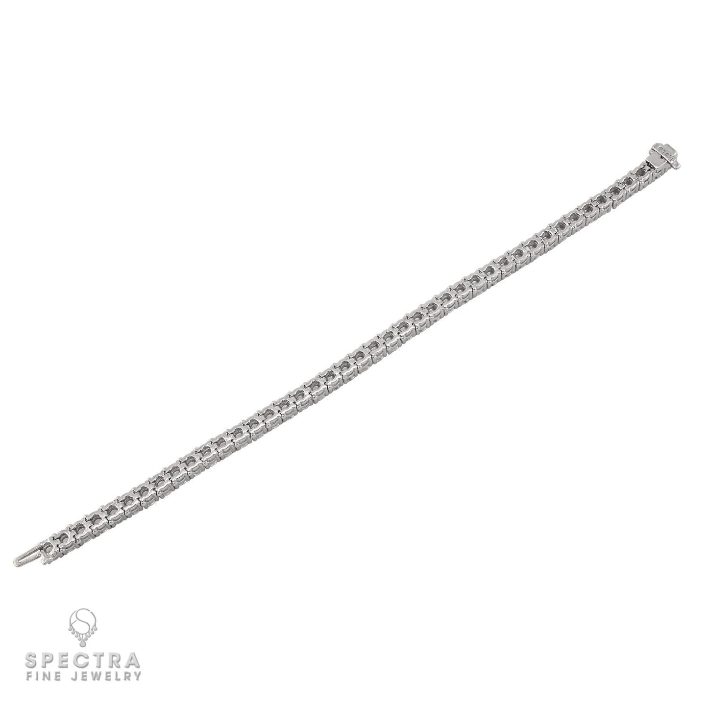 13.0 ct. Diamond Tennis Bracelet in 14K White Gold