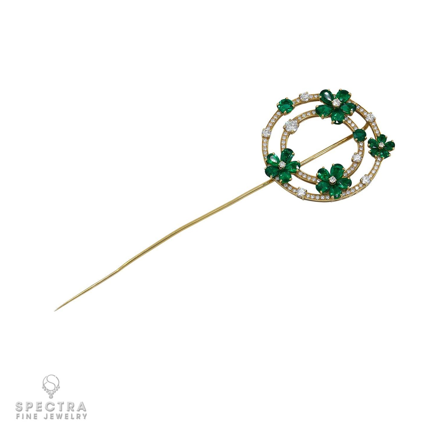 Bulgari Contemporary Diamond Emerald Parure Suite
