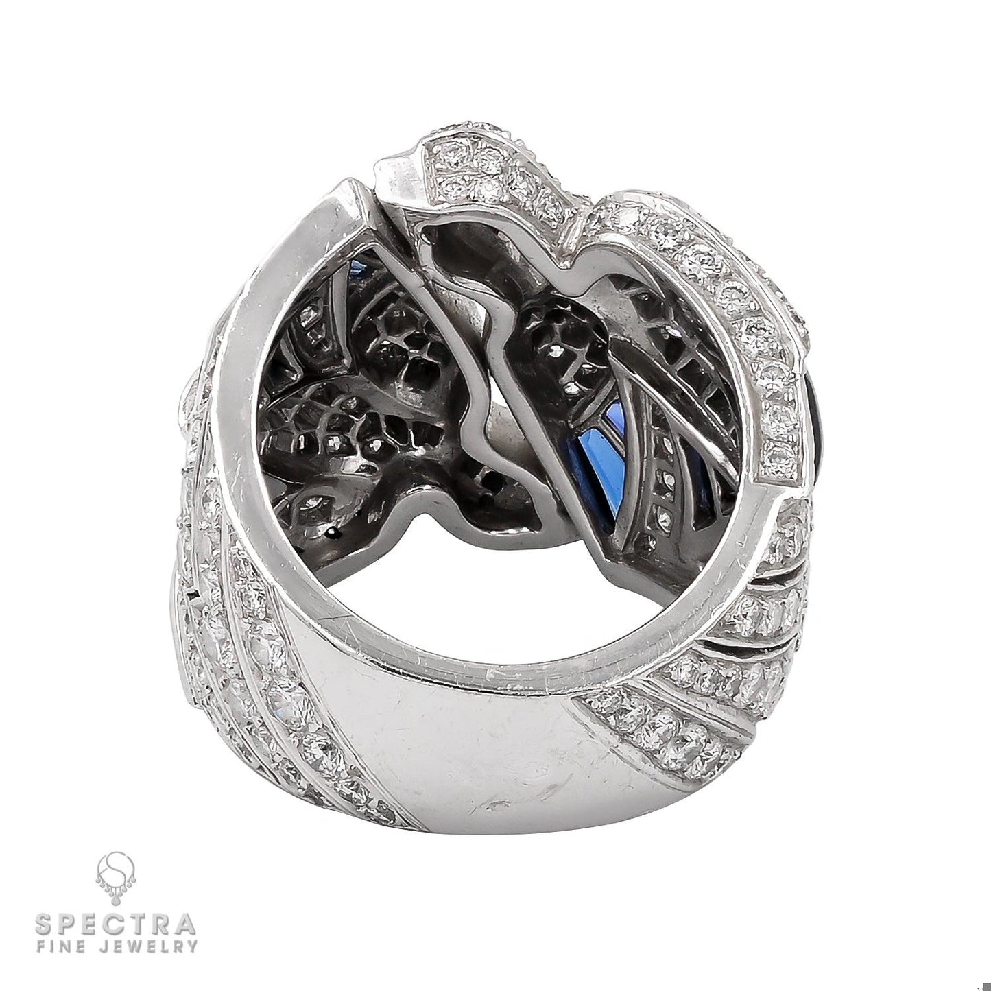 Cartier 'Les Oiseaux Liberees' Sapphire Diamond Suite