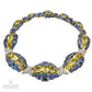 David Webb Contemporary Multi-colored Sapphire Collar Necklace
