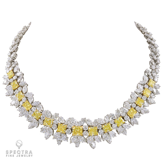 Spectra Fine Jewelry's Exquisite Diamond Necklace with 62.82 Carats of Brilliance