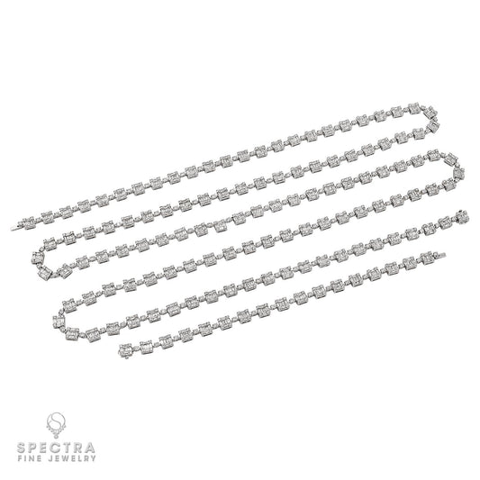Mesmerizing 30.97ct Diamond Necklace by Spectra Fine Jewelry