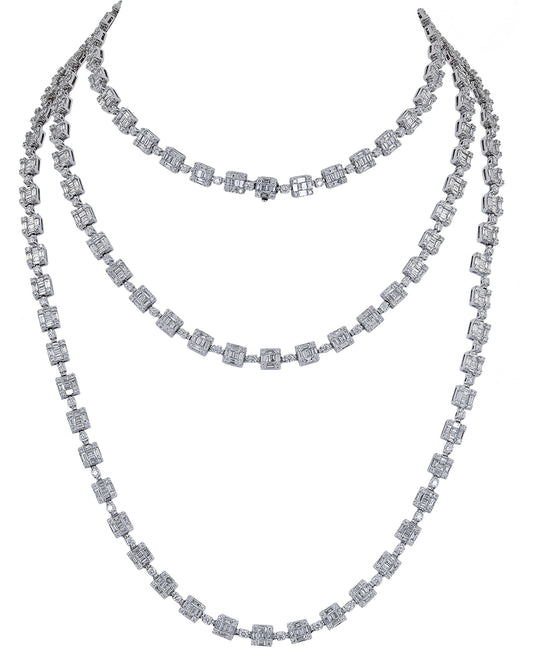 Mesmerizing 30.97ct Diamond Necklace by Spectra Fine Jewelry