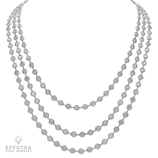 Versatile and Chic: The Diamond by the Yard Necklace from Spectra Fine Jewelry