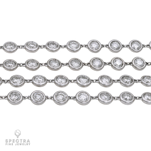 Versatile and Chic: The Diamond by the Yard Necklace from Spectra Fine Jewelry