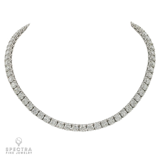 Spectra Fine Jewelry Diamond Tennis Necklace 47.60ct