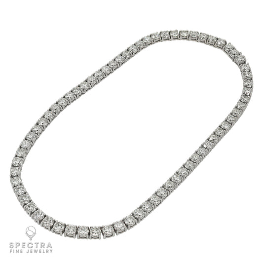 Spectra Fine Jewelry Diamond Tennis Necklace 47.60ct