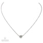 Spectra Fine Jewelry 2.11 Carat Heart-shape Diamond Pendant Necklace