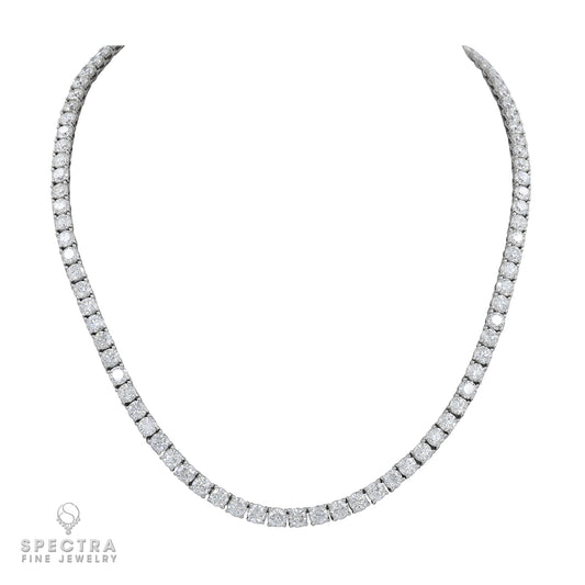 Spectra Fine Jewelry Diamond Tennis Necklace 23.48ct