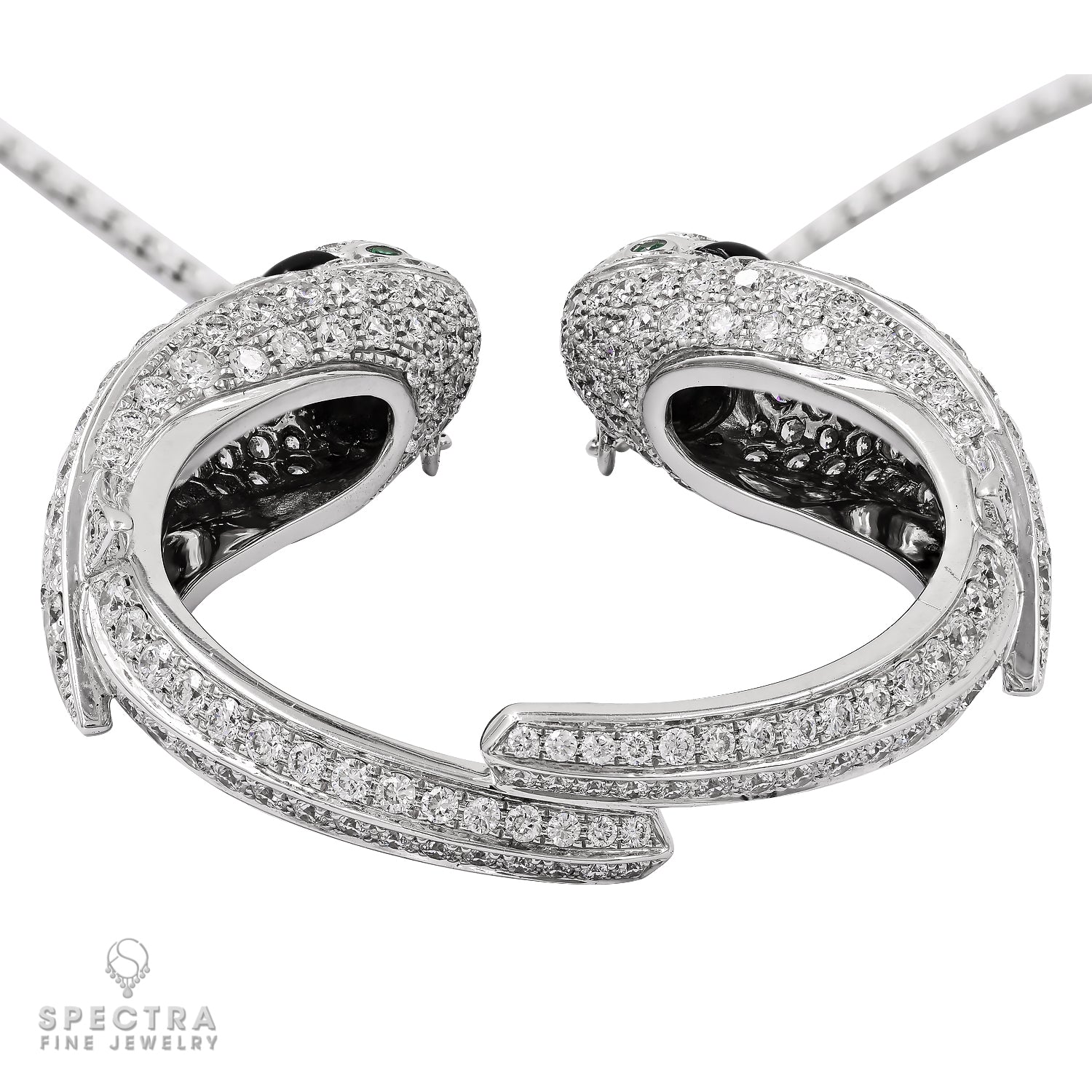 Cartier 'Two Parrots' Diamond Pendant Necklace