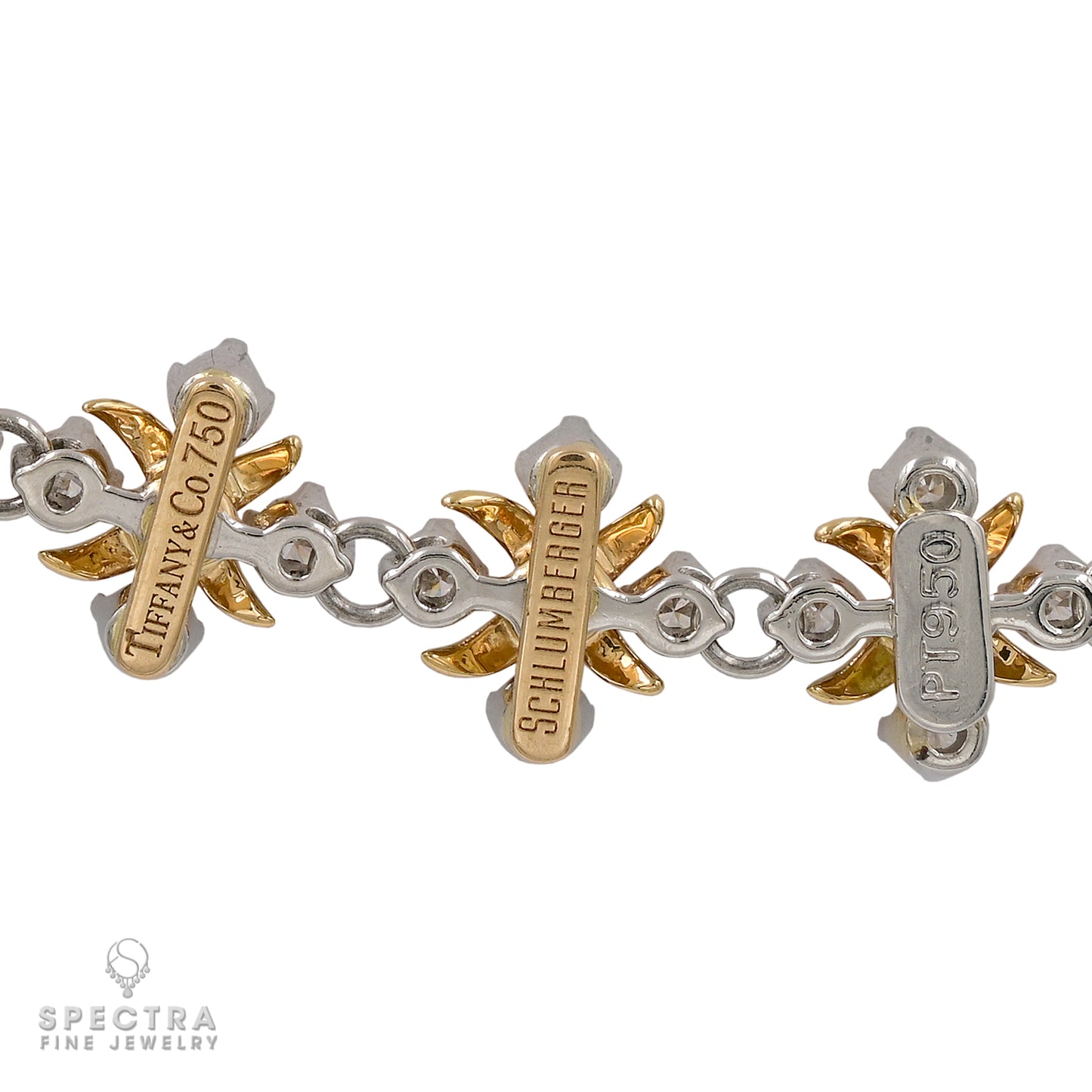 Tiffany & Co. Jean Schlumberger 'Lynn' Diamond Necklace