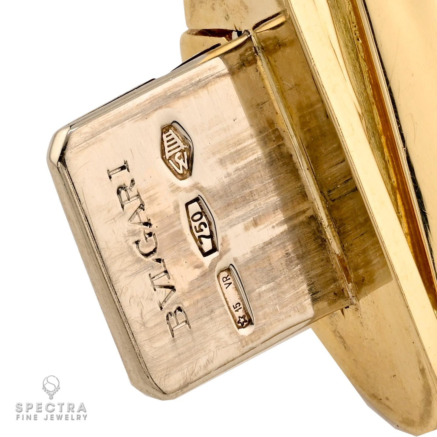 Vintage Bulgari Tubogas Choker in 18K Gold | Estate Jewelry