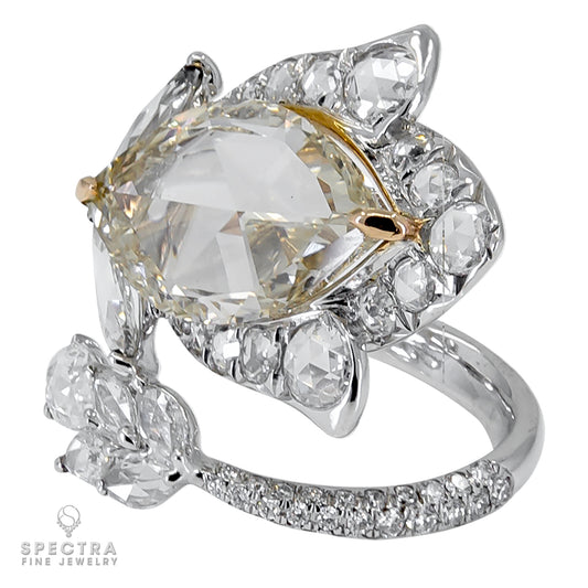 Spectra Fine Jewelry 5.04 ct. Champagne Diamond Cocktail Ring