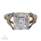 Tiffany & Co. Schlumberger 3.92ct Step-Cut Engagement Ring