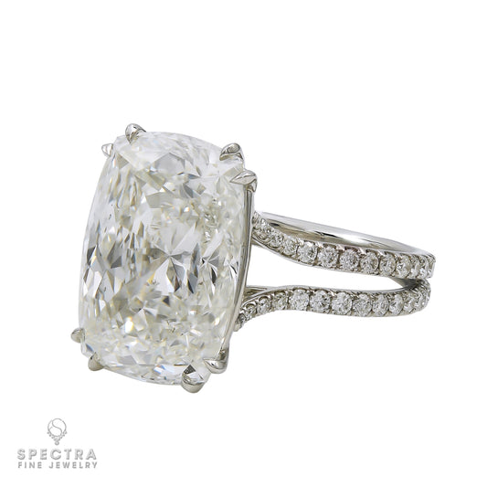 Spectra Fine Jewelry 8.86ct Cushion Diamond Engagement Ring