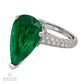 Spectra Fine Jewelry 12.42 ct. Colombian Emerald Ring/Pendant