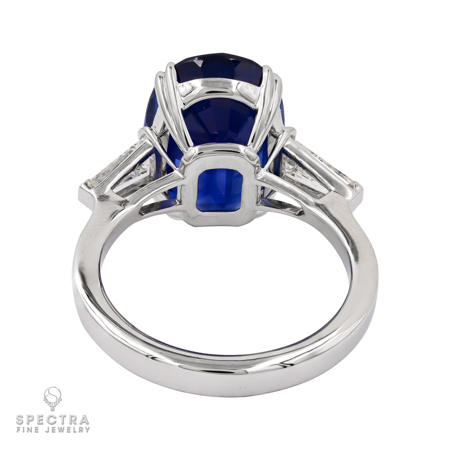 Spectra Fine Jewelry 9.57ct Oval Ceylon Sapphire Ring