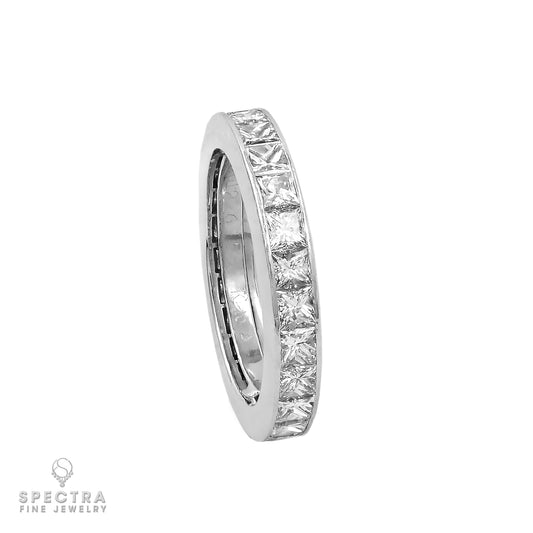 Harry Winston Platinum Diamond Wedding Band