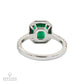 Spectra Fine Jewelry GRS Certified 1.92ct Emerald Cut Emerald Ring