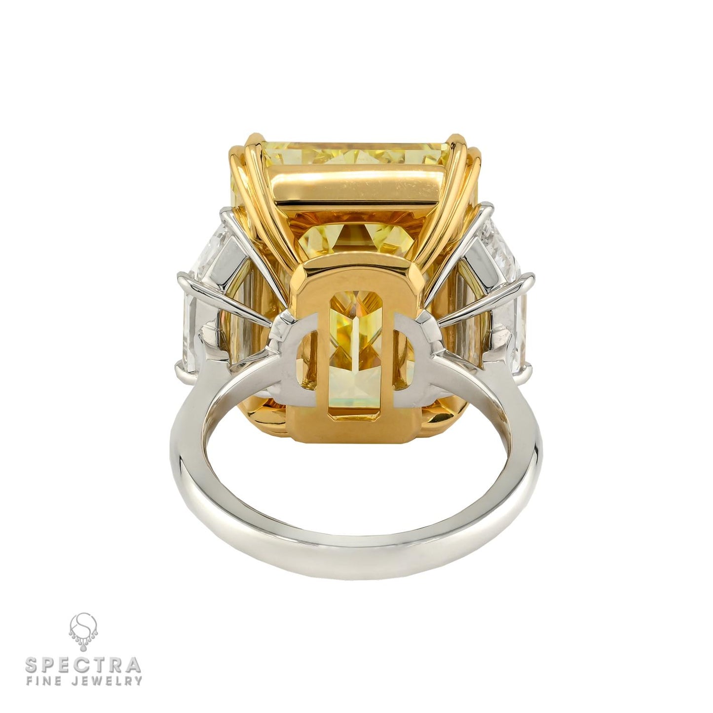 20.02ct Fancy Intense Yellow Diamond Ring |Spectra Fine Jewelry