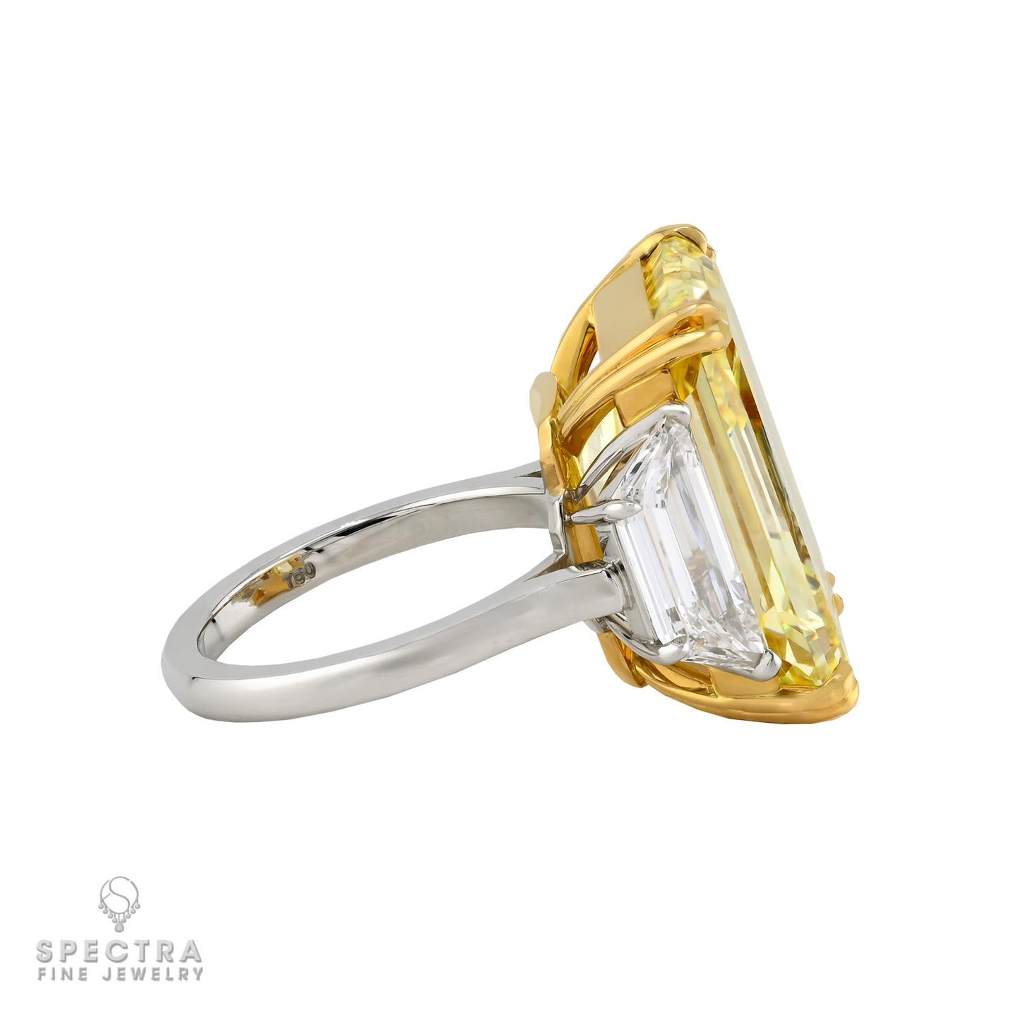 20.02ct Fancy Intense Yellow Diamond Ring |Spectra Fine Jewelry