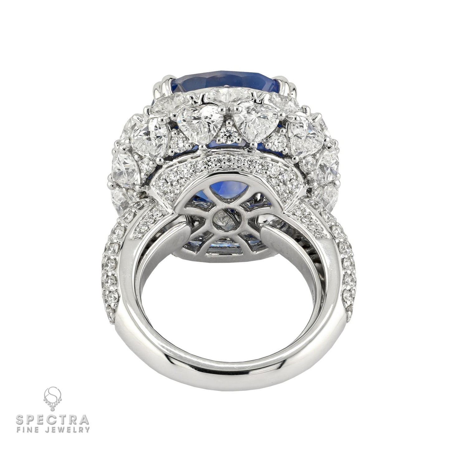 Spectra Fine Jewelry 20.35 ct. Kashmir Sapphire & Diamond Ring