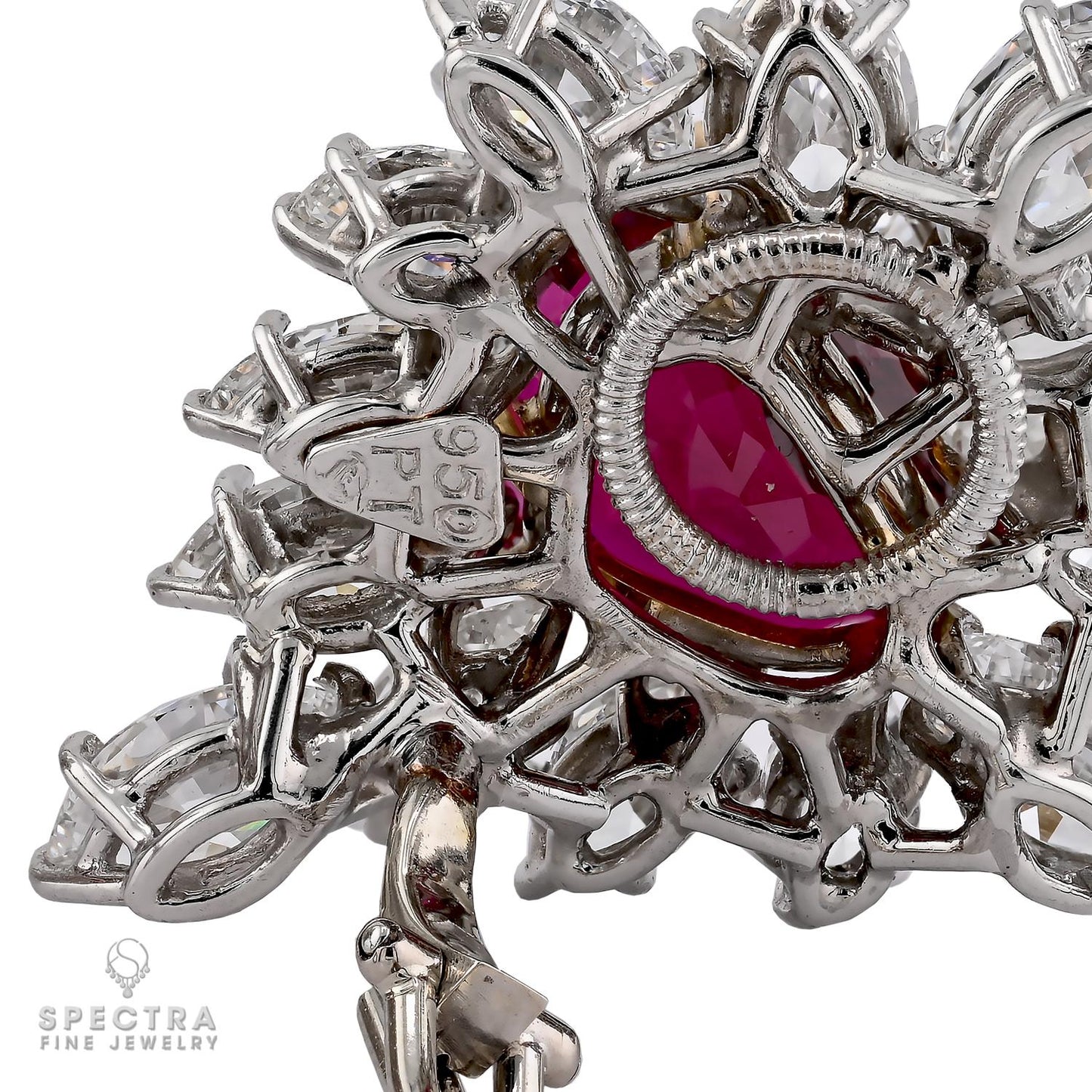 Harry Winston Ruby & Diamond Suite: Heart-Shaped Rubies with Brilliant Diamonds