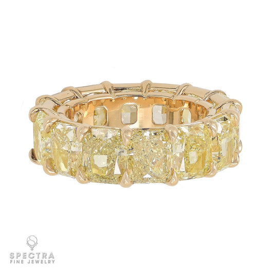 Spectra Fine Jewelry 15.12 cts. Radiant-cut Diamond Eternity Wedding Band