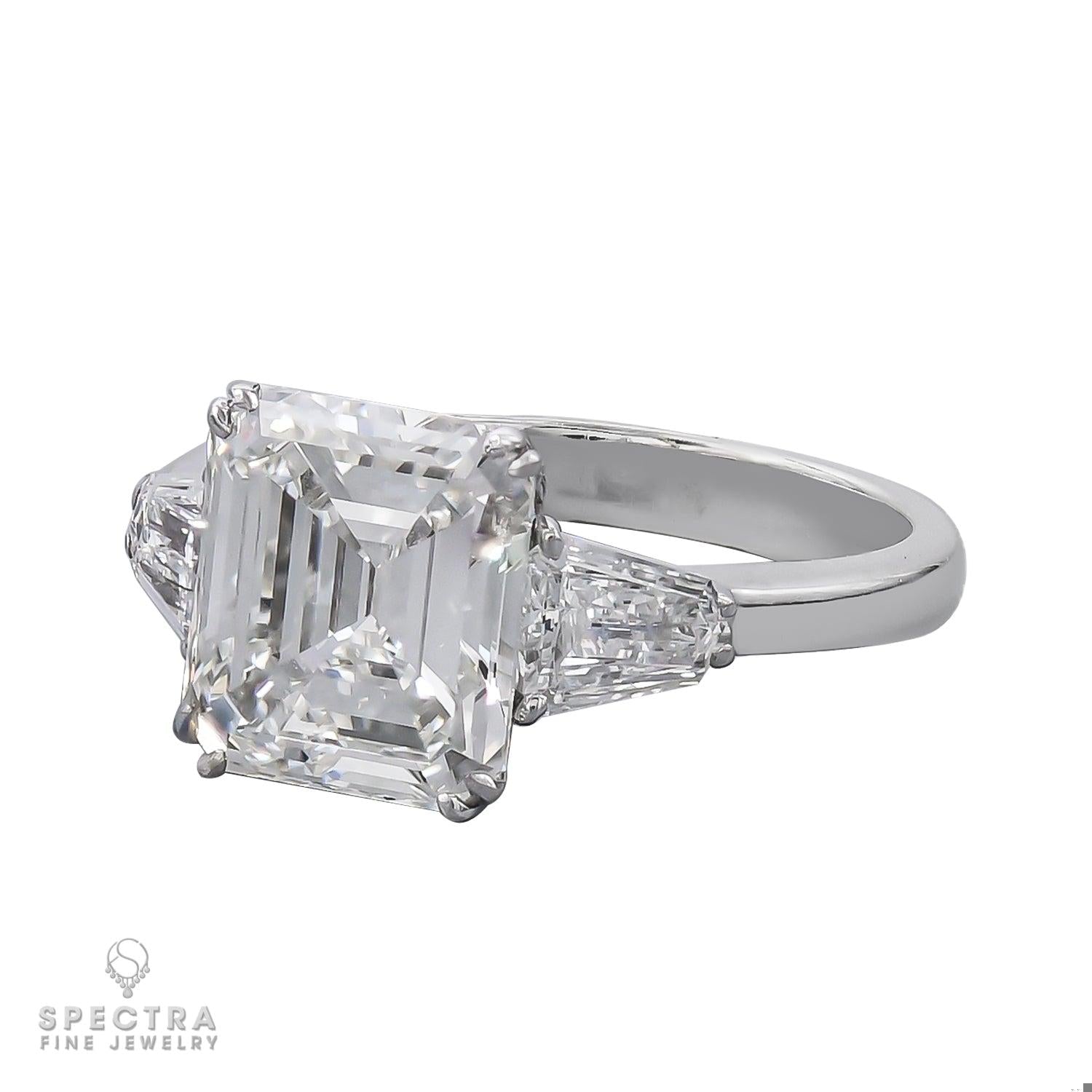 Spectra Fine Jewelry 4.16ct Diamond 18K Gold Ring