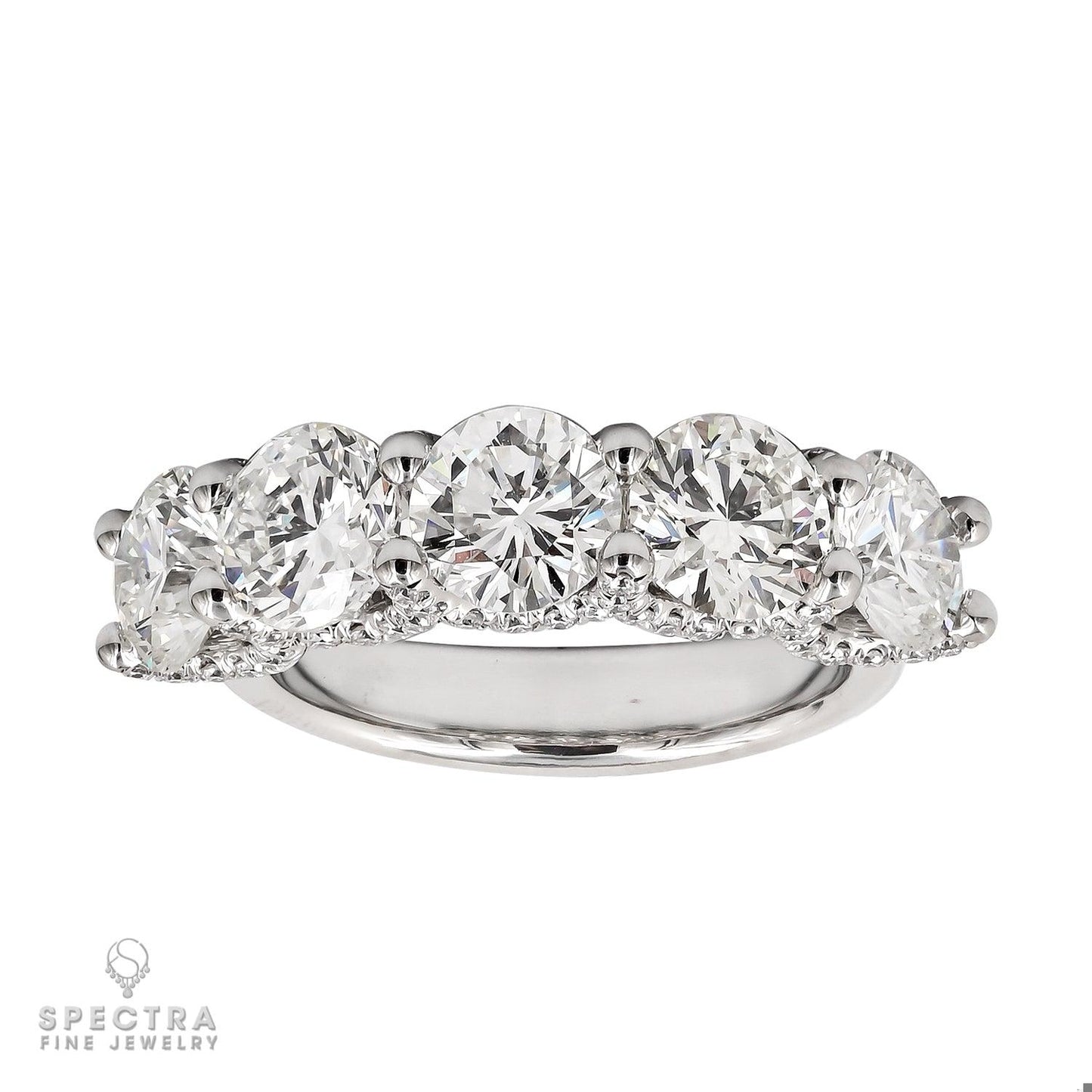 Spectra Fine Jewelry Contemporary 5-Stone Diamond Ring