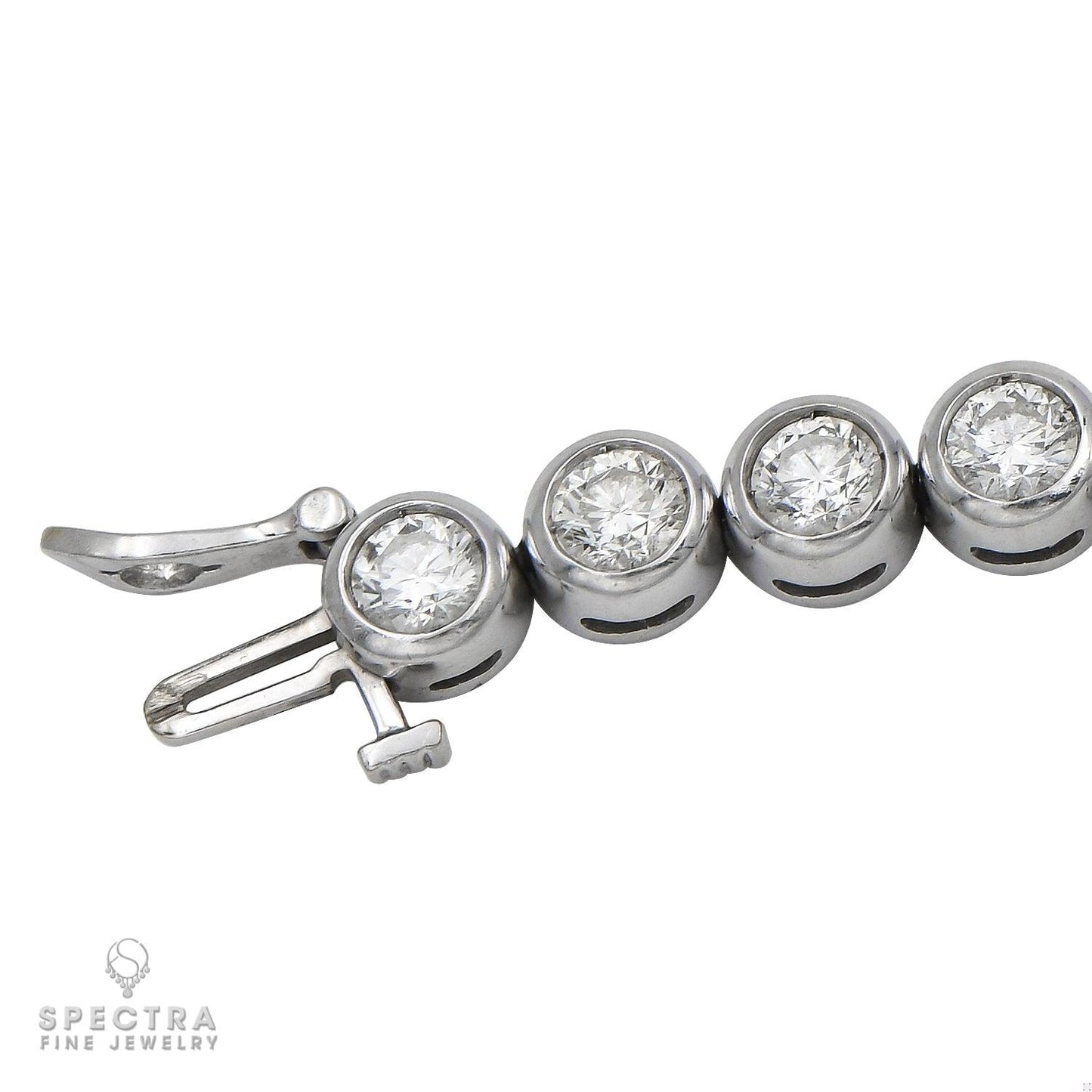 Spectra Fine Jewelry Diamond Bezel Tennis Bracelet 10.32ct