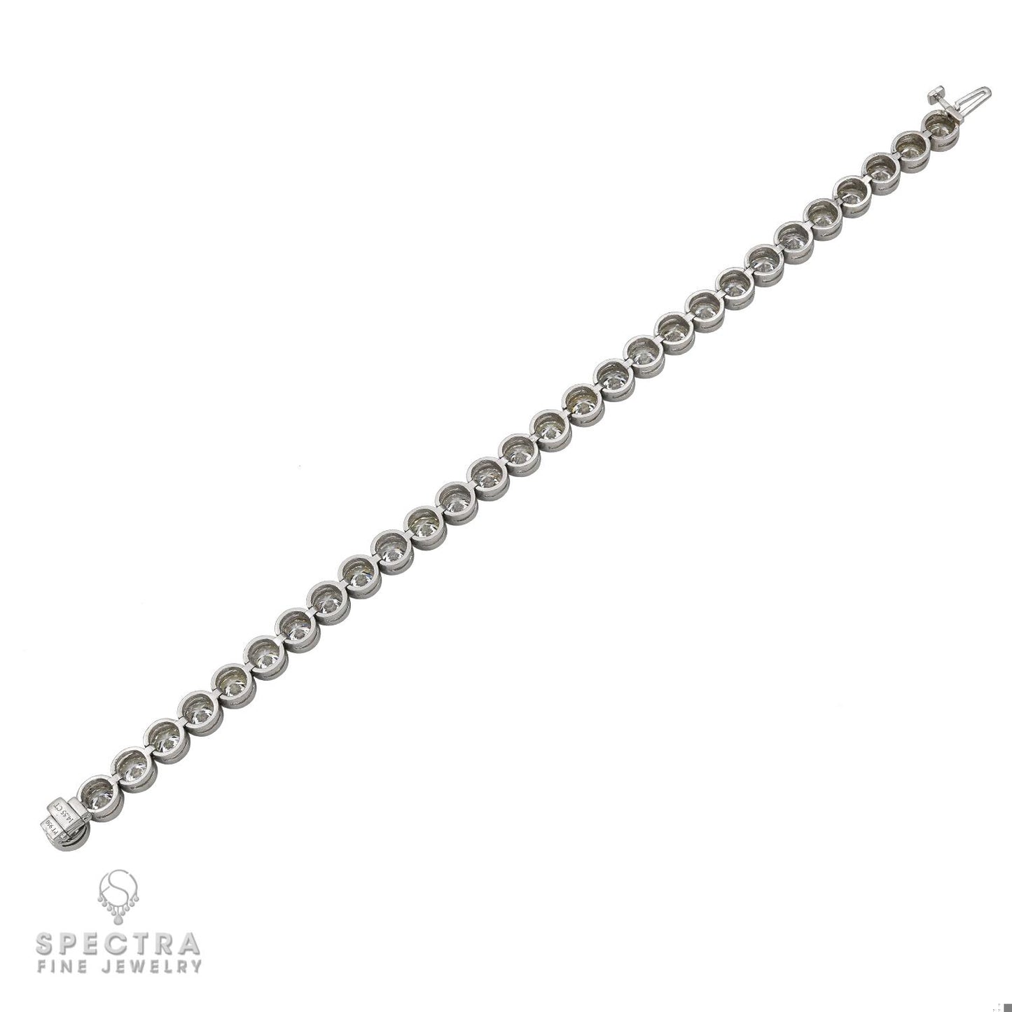 Spectra Fine Jewelry Diamond Bezel Tennis Bracelet 14.55ct