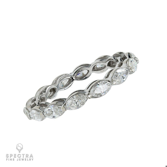 Spectra Fine Jewelry Diamond Marquise Eternity Wedding Band