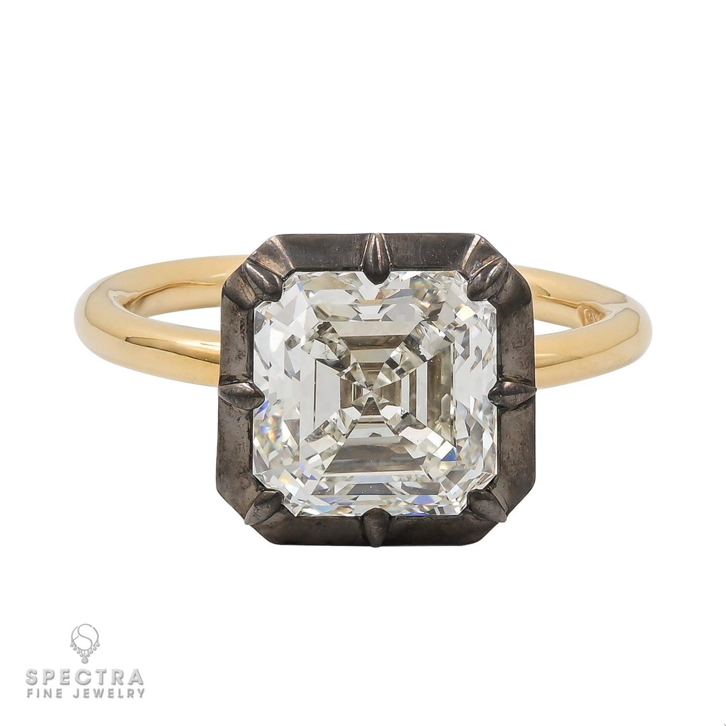 Spectra Fine Jewelry GIA Certified 3.24-carat Diamond Engagement Ring