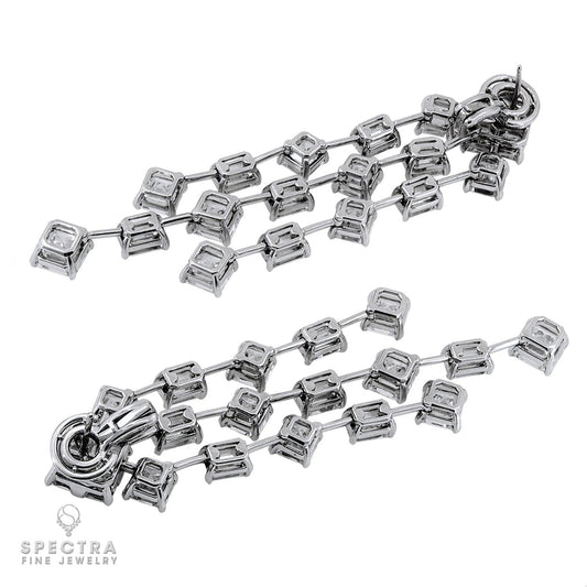 Spectra Fine Jewelry 33.39 cts. Diamond Chandelier Earrings