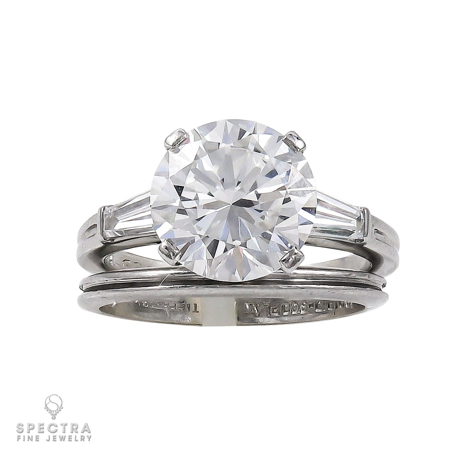 Tiffany Three Stone Diamond Engagement Ring – Spectra Fine Jewelry