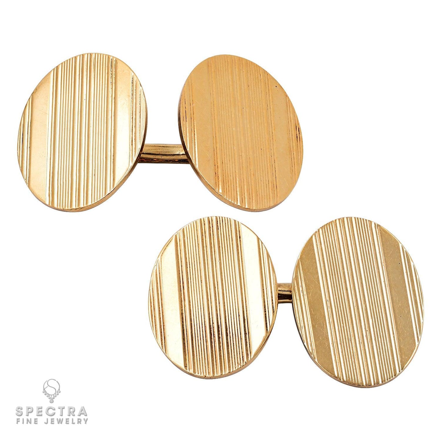 Tiffany & Co. 14kt Yellow Gold Cufflinks