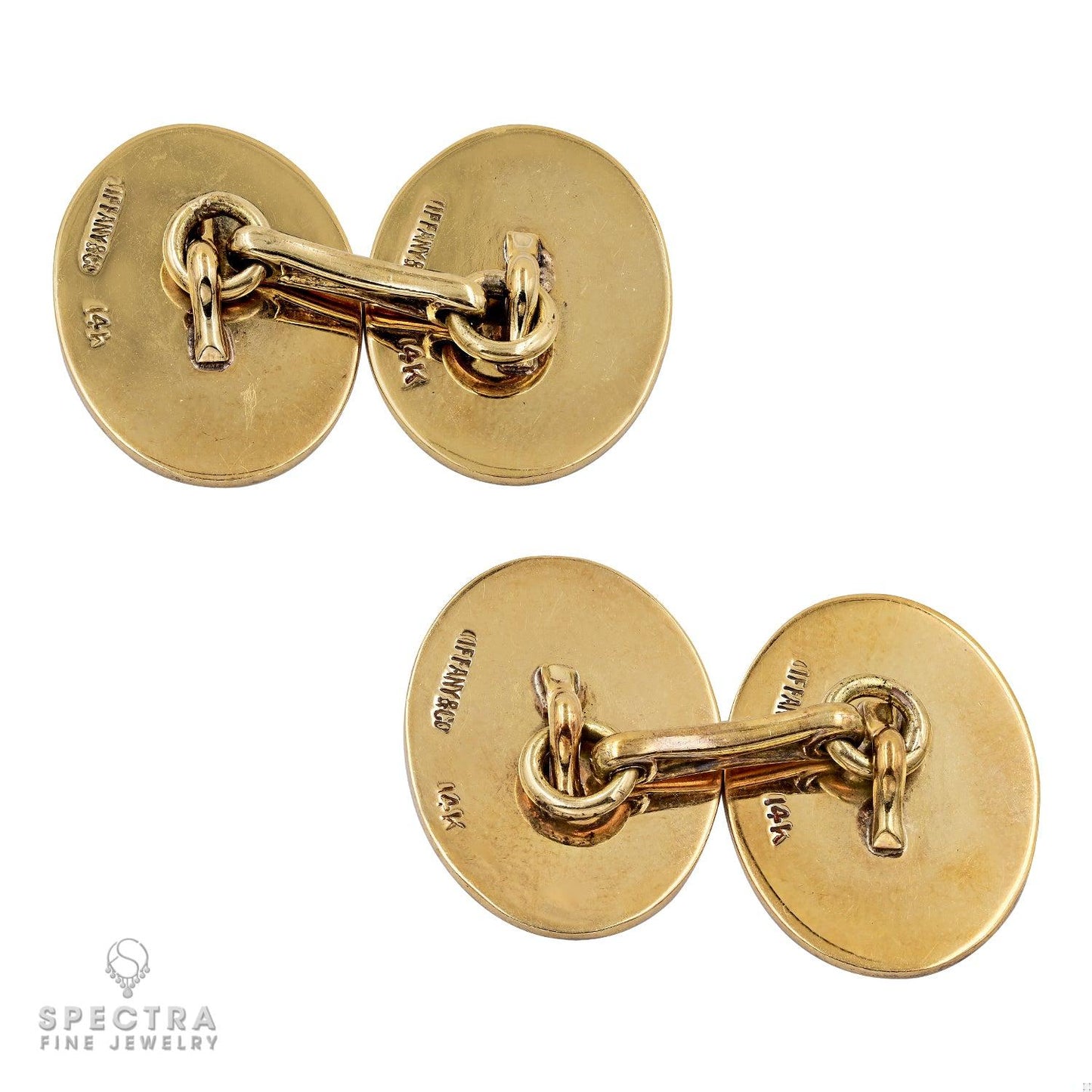 Tiffany & Co. 14kt Yellow Gold Cufflinks