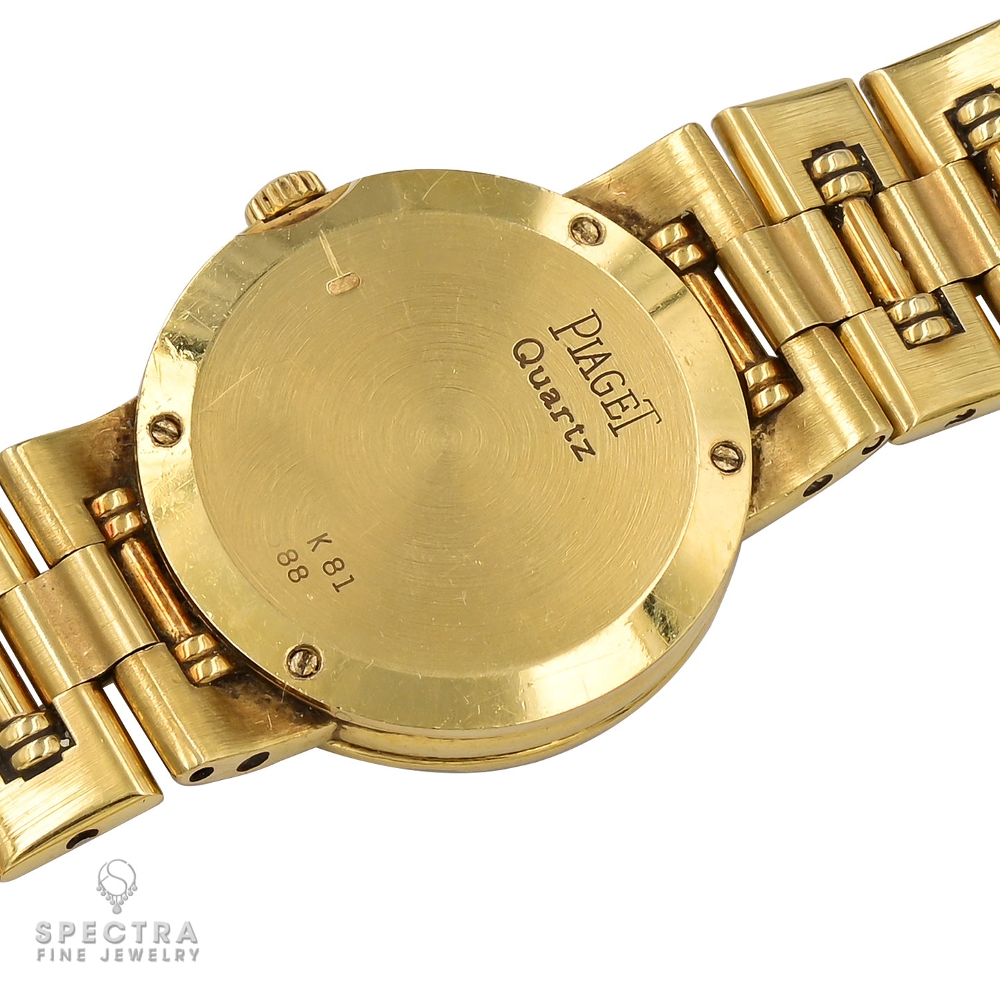 Piaget 18k Yellow Gold Diamond Ladies Watch