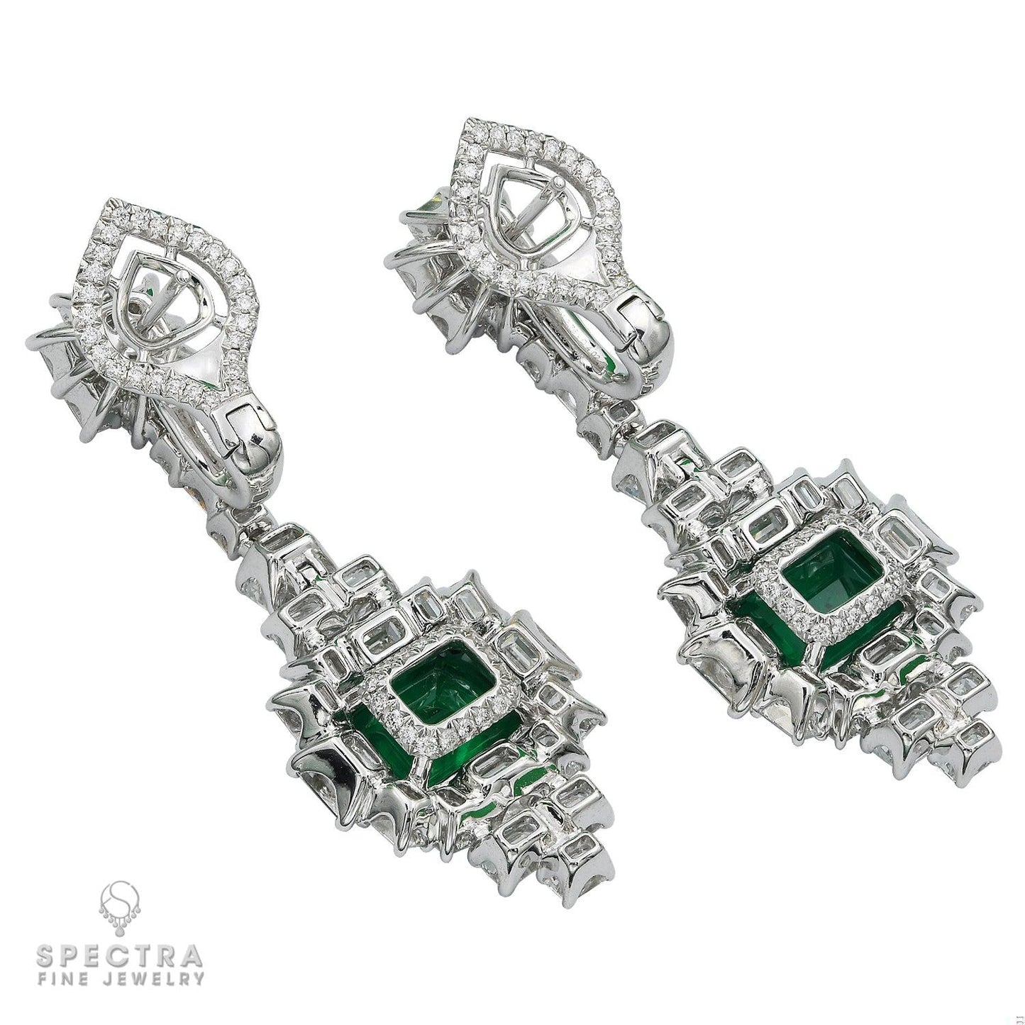Zambian Emerald Diamond Suite: Luxury Jewelry Collection