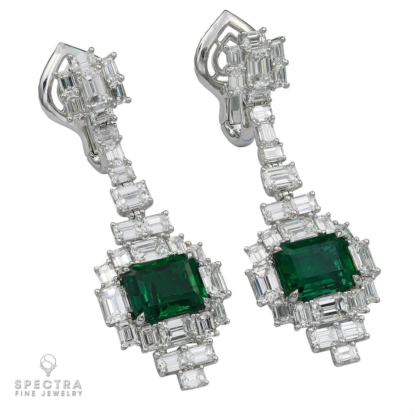 Zambian Emerald Diamond Suite: Luxury Jewelry Collection