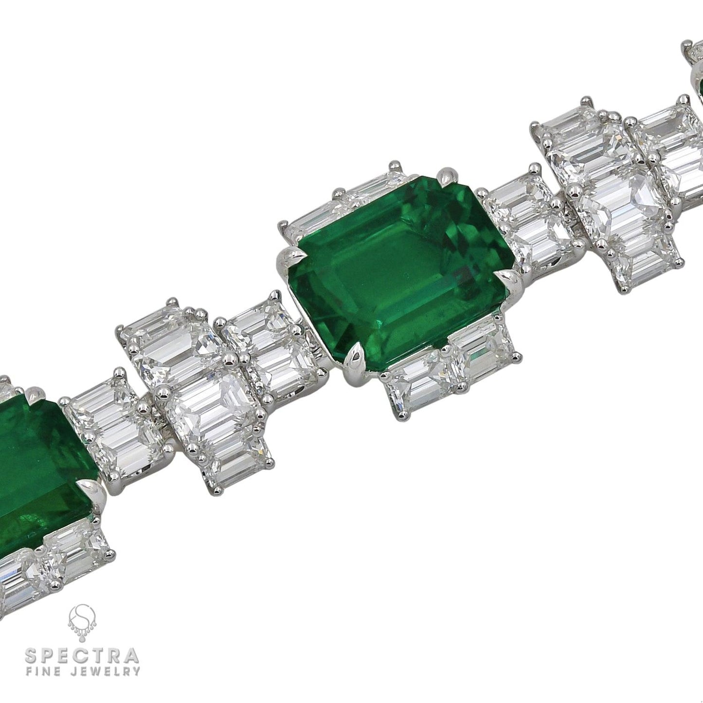 Zambian Emerald Diamond Suite: Luxury Jewelry Collection