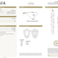 Spectra Fine Jewelry 1.50ct Kite Shape Diamond Ring