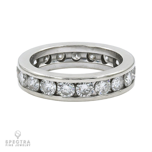 2.47ct Platinum Wedding Band Ring